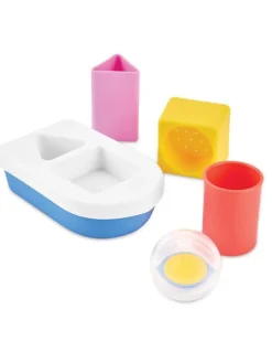 Skip Hop STEM Learning & Play Stocking Boat Baby Bath Toy