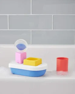 Skip Hop STEM Learning & Play Stocking Boat Baby Bath Toy