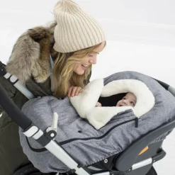 Skip Hop Stroll & Go Car Seat Cover - Heather Grey