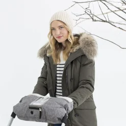 Skip Hop Stroll & Go On-Call Hand Muff - Heather Grey