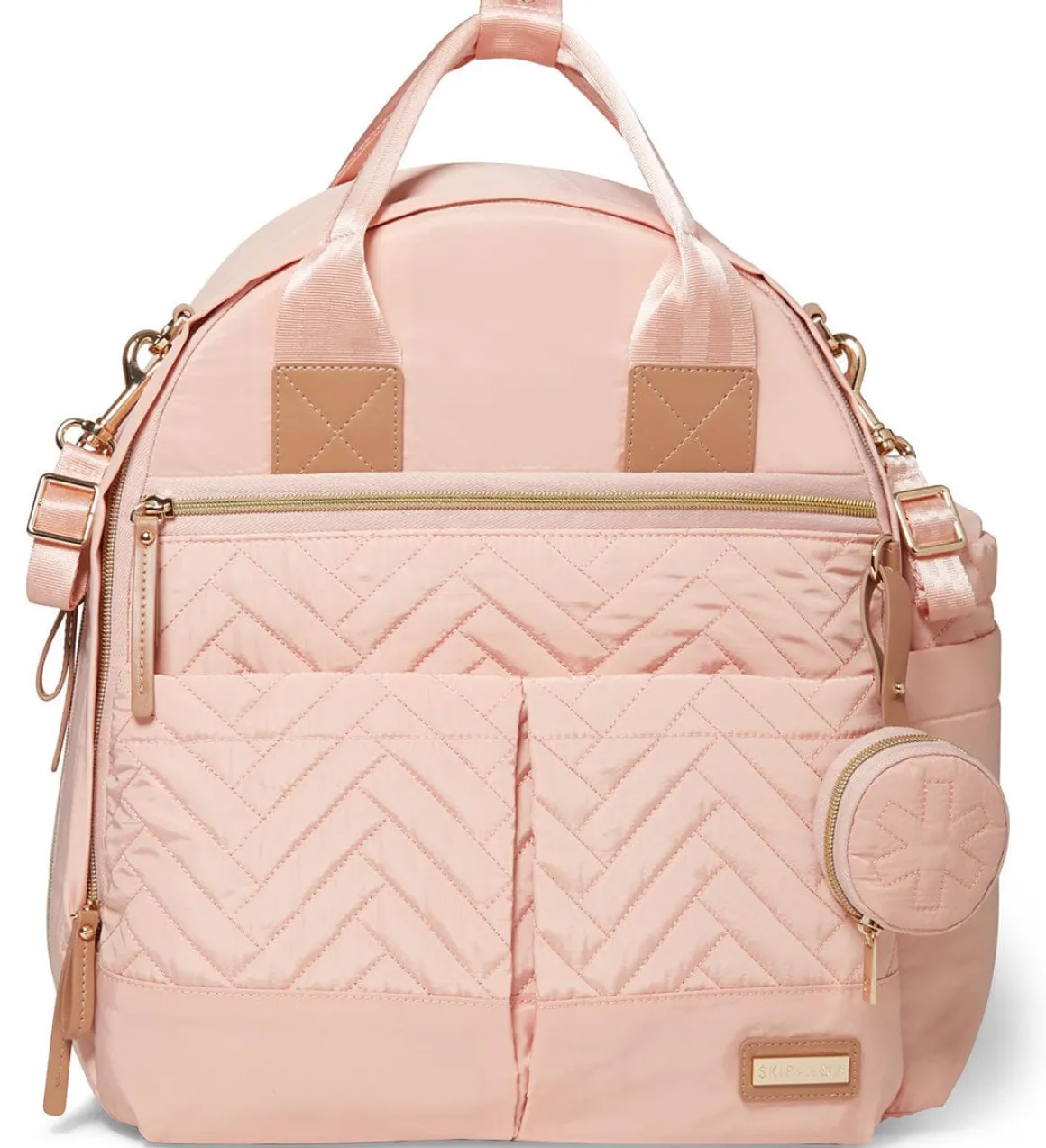 Skip Hop Suite 6-In-1 Diaper Backpack Set - Blush