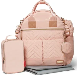 Skip Hop Suite 6-In-1 Diaper Backpack Set - Blush
