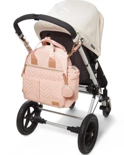 Skip Hop Suite 6-In-1 Diaper Backpack Set - Blush