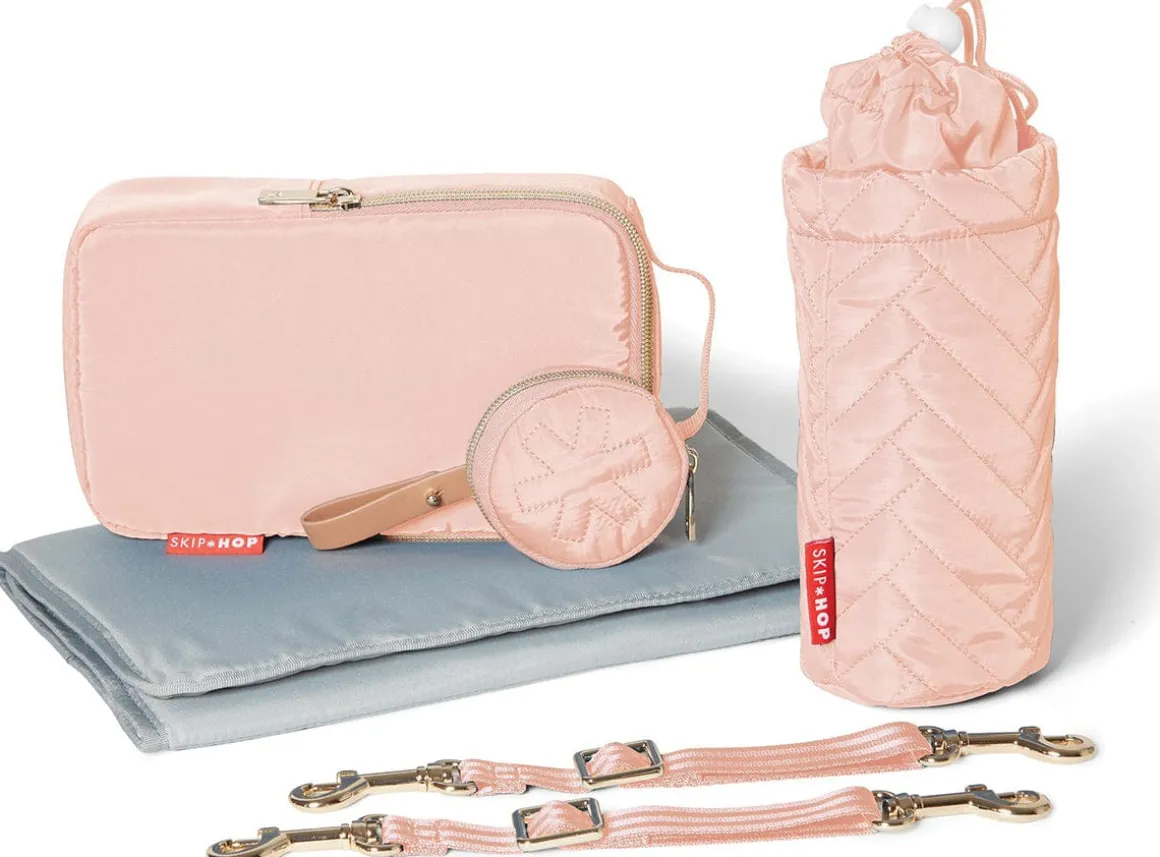 Skip Hop Suite 6-In-1 Diaper Backpack Set - Blush