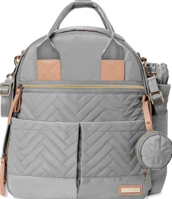 Skip Hop Suite 6-In-1 Diaper Backpack Set - Dove