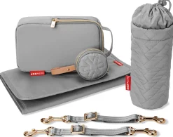 Skip Hop Suite 6-In-1 Diaper Backpack Set - Dove