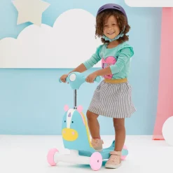 Skip Hop Zoo 3-in-1 Ride On Toy - Unicorn