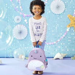 Skip Hop Zoo Pack Kid Backpack - Narwhal