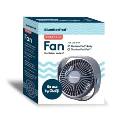 SlumberPod Privacy Canopy with Fan - Black / Gray