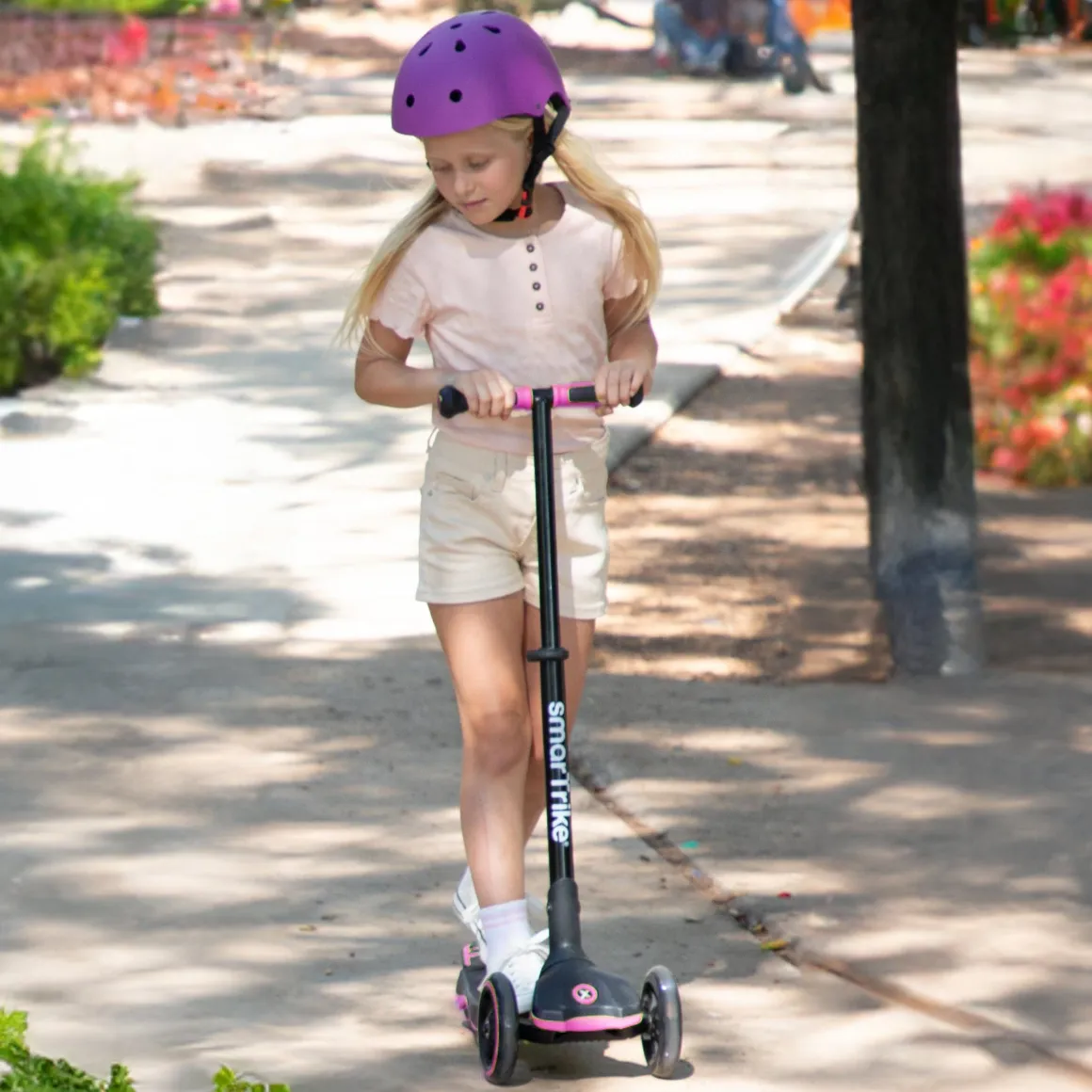 SmarTrike Xtend Ride On & Scooter - Salmon