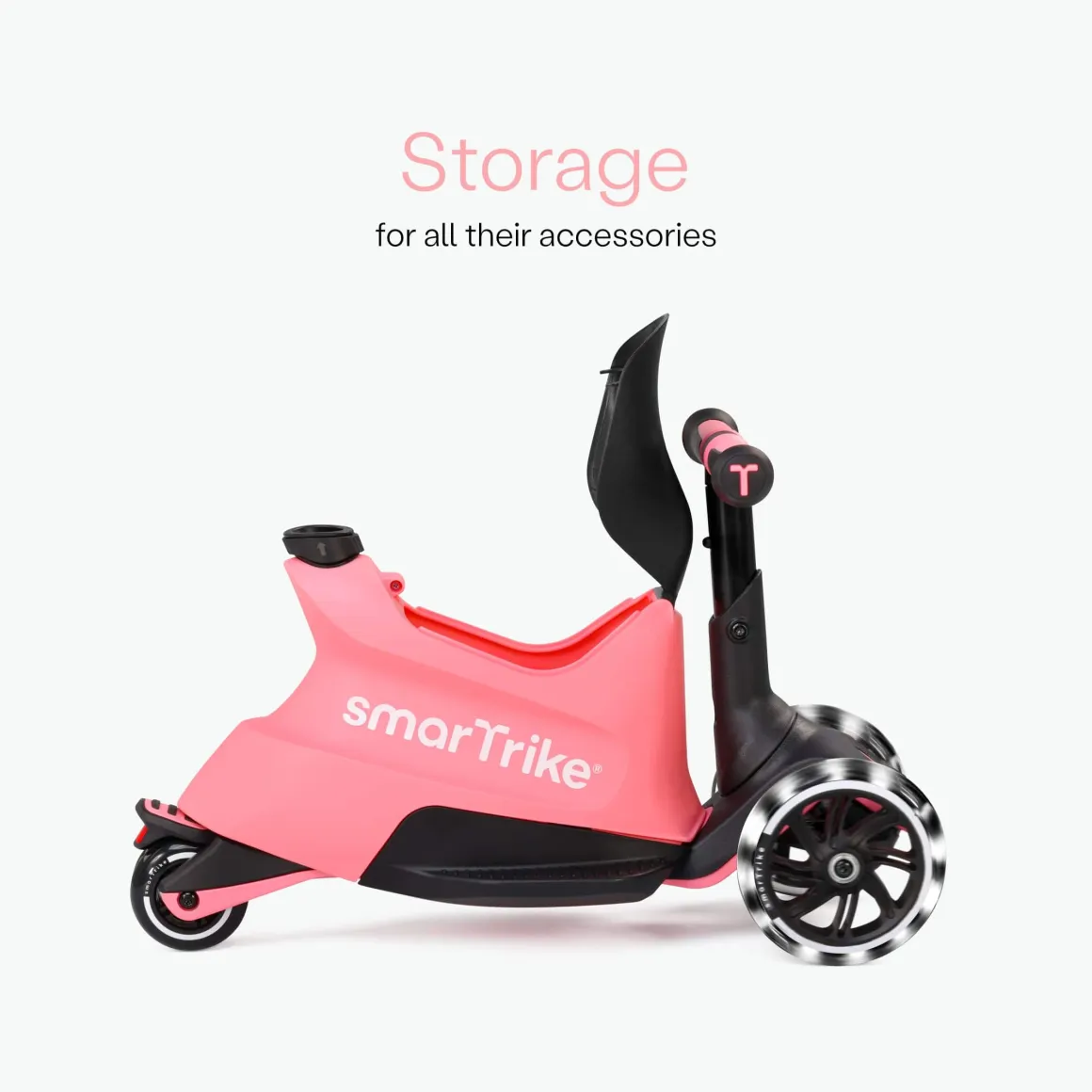 SmarTrike Xtend Ride On & Scooter - Salmon