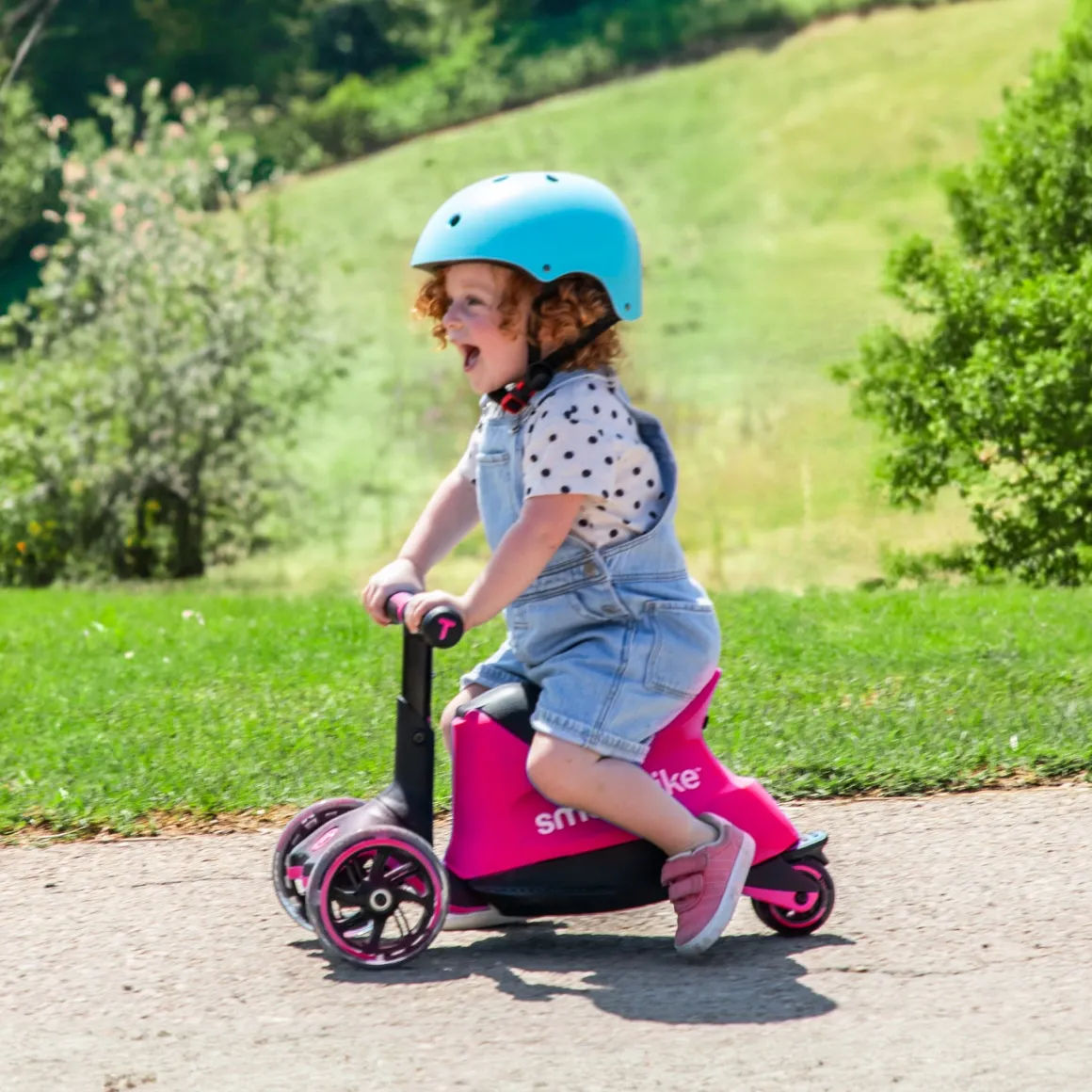 SmarTrike Xtend Ride On & Scooter - Salmon