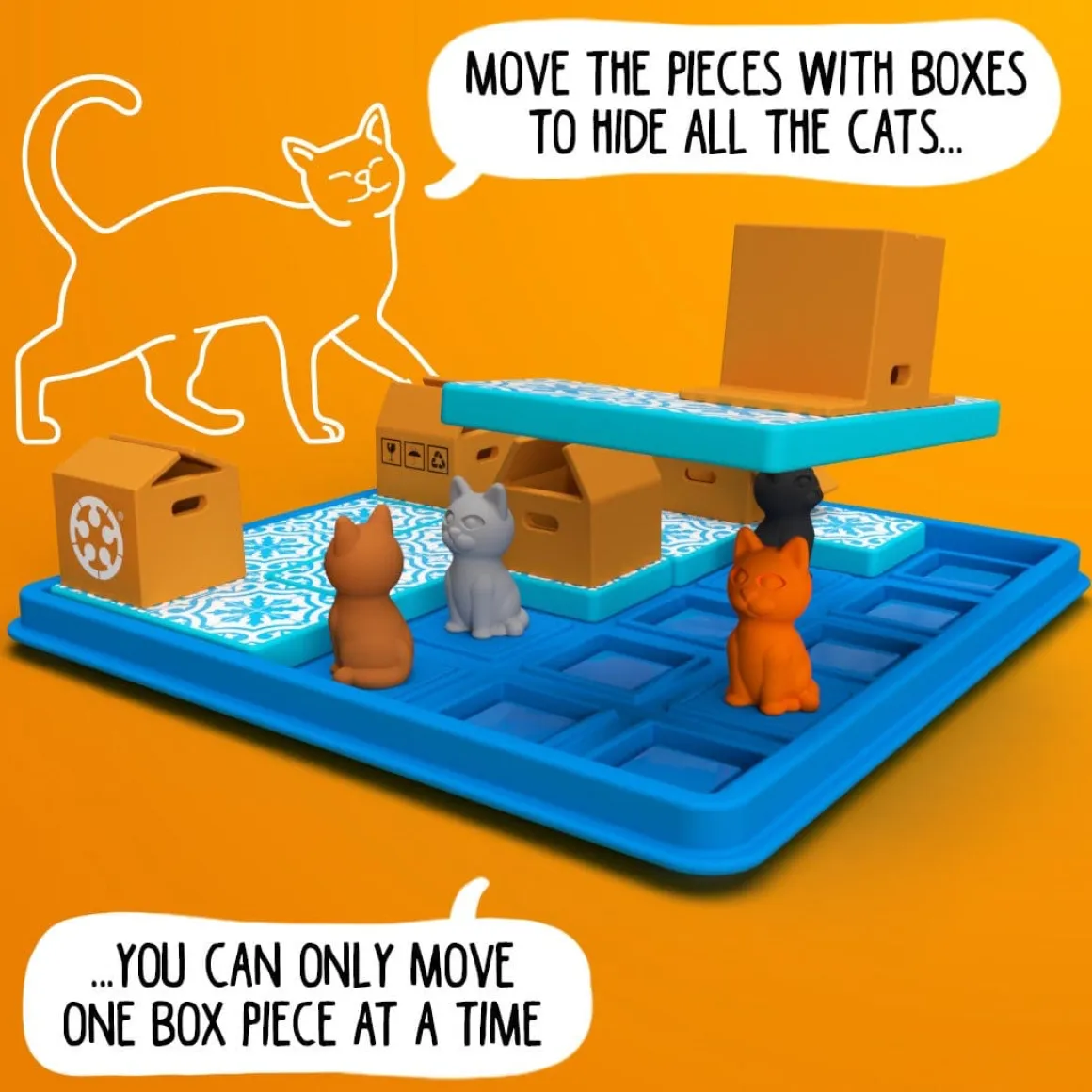 Smart Toys and Games SmartGames Cats & Boxes