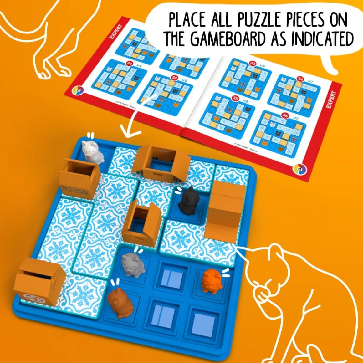 Smart Toys and Games SmartGames Cats & Boxes