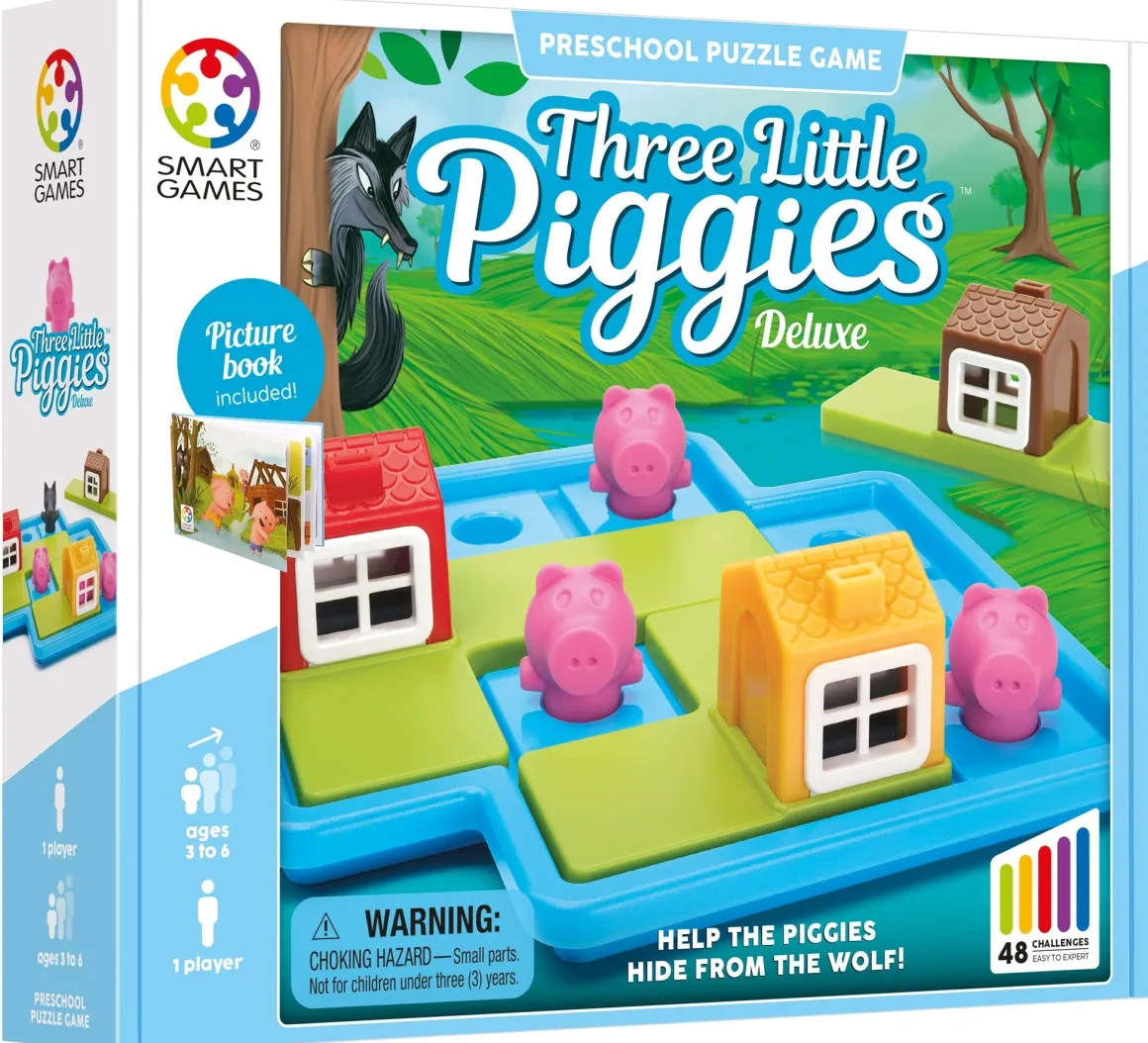 Smart Toys and Games SmartGames Three Little Piggies - Deluxe
