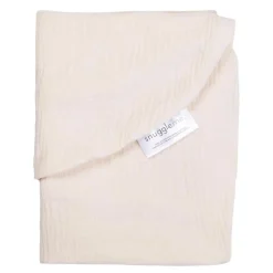 Snuggle Me Lounger Curve Muslin Cover - Natural