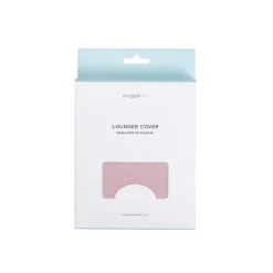 Snuggle Me Lounger Curve Muslin Cover - Petal