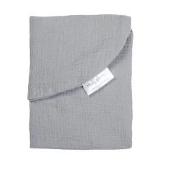 Snuggle Me Lounger Curve Muslin Cover - Stone