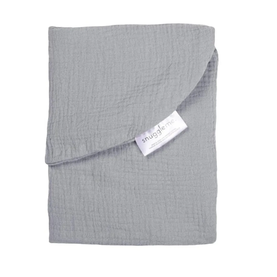 Snuggle Me Lounger Curve Muslin Cover - Stone