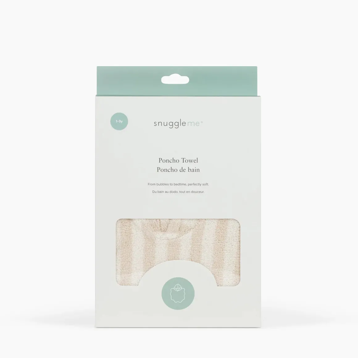 Snuggle Me Poncho Towel - Natural