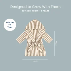 Snuggle Me Robe Towel - Birch
