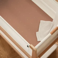 Snuz Bassinet Fitted Sheets, 2 Pack - Blush/Dot