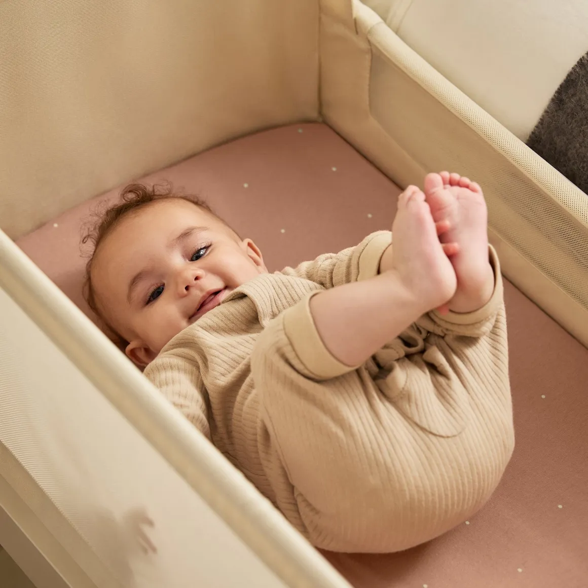 Snuz SnuzPod 5 Bedside Bassinet - Cashmere