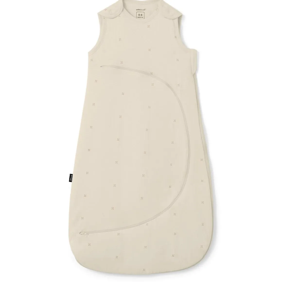 Snuz SnuzPouch Sleeping Bag, 1.0 TOG - Cashmere/Cross (0-6 months)