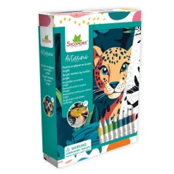 Speedy Monkey Artissimo - S Acrylic Markers By Numbers – Jungle