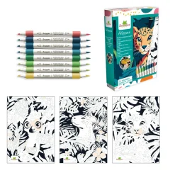 Speedy Monkey Artissimo - S Acrylic Markers By Numbers – Jungle