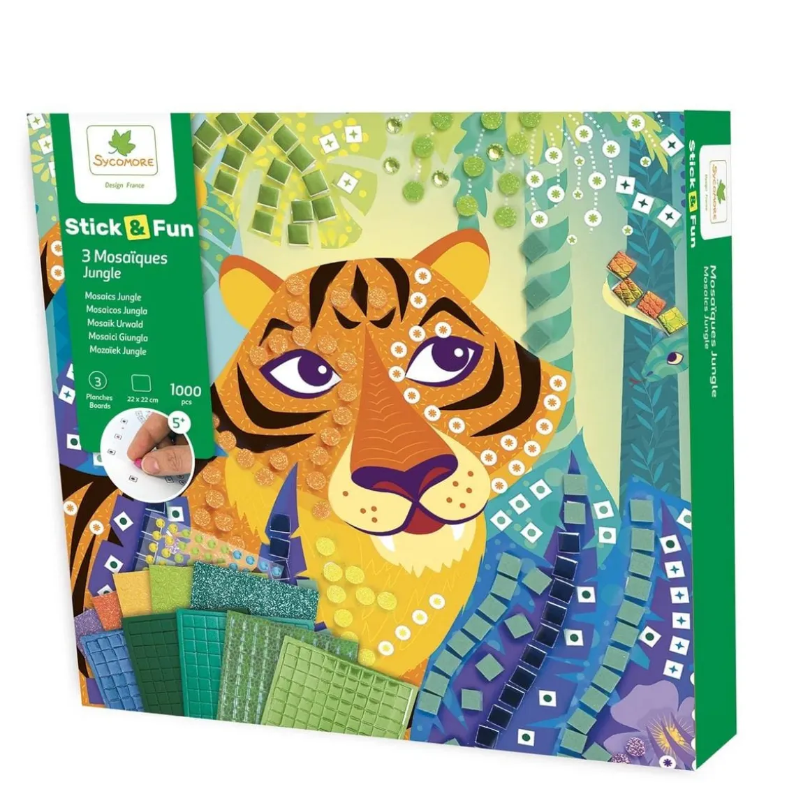 Speedy Monkey Stick'N Fun - S Mosaics Jungle (5y+)
