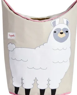 3 Sprouts Laundry Hamper - Llama