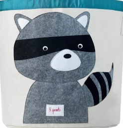 3 Sprouts Storage Bin - Raccoon Grey