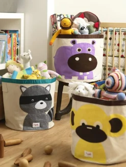 3 Sprouts Storage Bin - Raccoon Grey