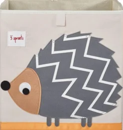 3 Sprouts Storage Box - Hedgehog