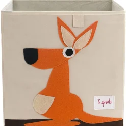 3 Sprouts Storage Box - Kangaroo