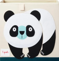 3 Sprouts Storage Box - Panda