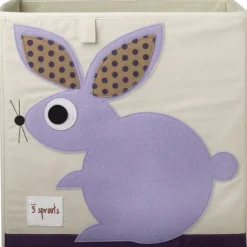 3 Sprouts Storage Box - Rabbit
