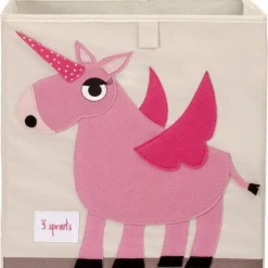 3 Sprouts Storage Box - Unicorn