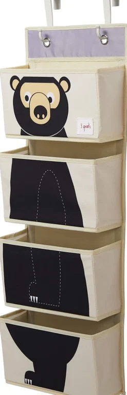 3 Sprouts Wall Organizer - Bear