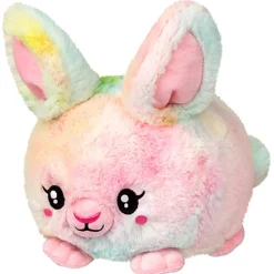 Squishable Mini - Fluffy Bunny, Pastel Tie Dye