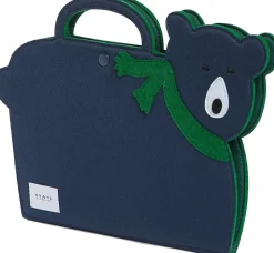 State Bags Harbor Artfolio Art Set - Green/Navy