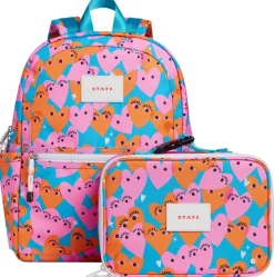 State Bags Kane Kids Backpack - Hearts