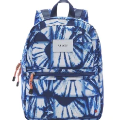 State Bags Kane Kids Backpack - Indigo Patchwork