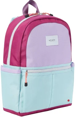 State Bags Kane Kids Backpack - Magenta / Mint