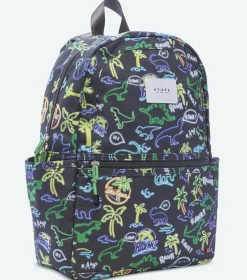 State Bags Kane Kids Backpack - Neon Dino