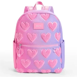 State Bags Kane Kids Backpack - Ombre Fuzzy Hearts