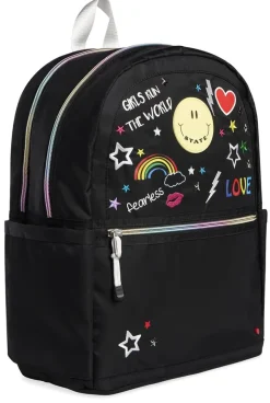 State Bags Kane Kids Double Pocket Backpack - Girl Power