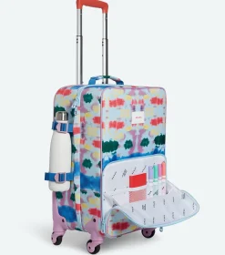 State Bags Logan Kids Suitcase - Rainbow Tie Dye