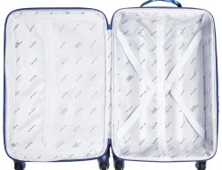 State Bags Logan Suitcase - Indigo Patchwork